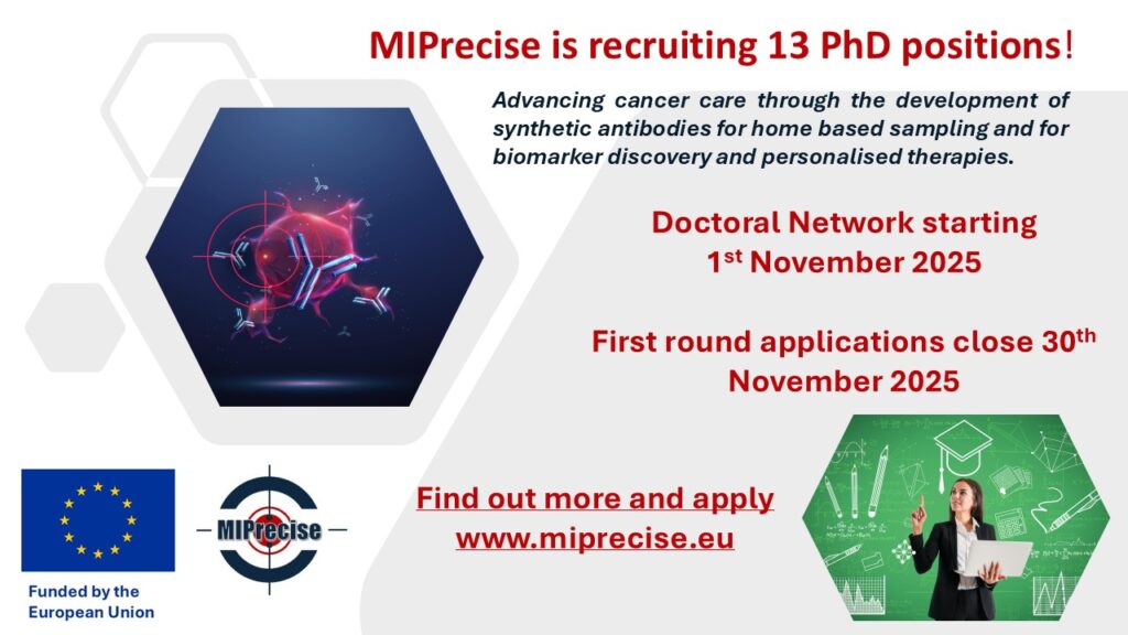 MIPrecise news – recruitment and research updates